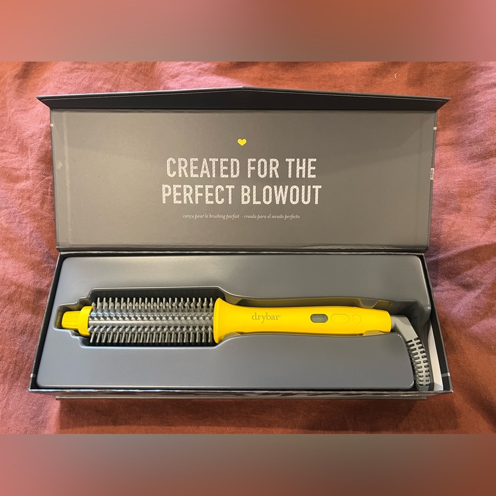 Drybar The Curl Party Heated Curling Round Brush - Brand New In Box